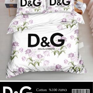סט מצעים למיטה וחצי D&G